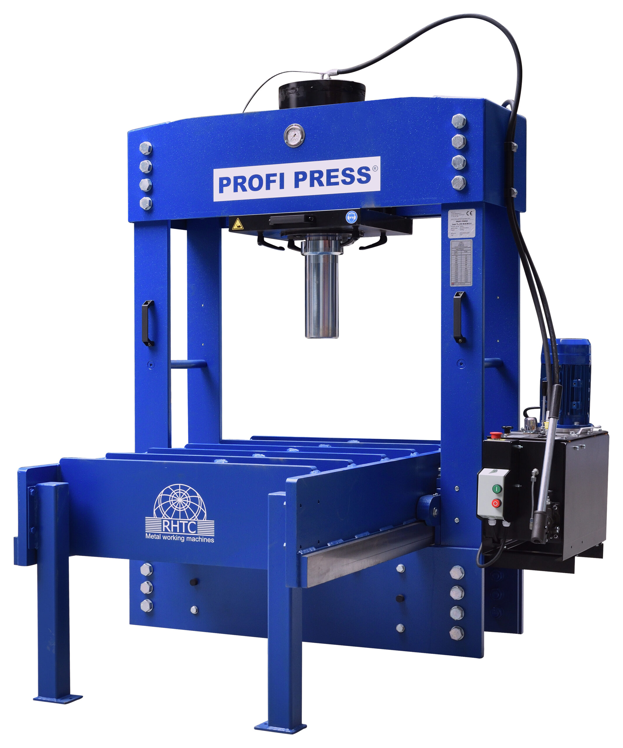 Richtpresse - 160 Tonnen - Profi Press<br />
